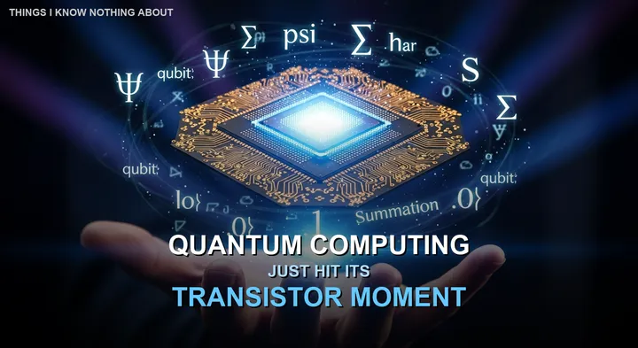 Quantum Computing Just Hit Its Transistor Moment thumbnail
