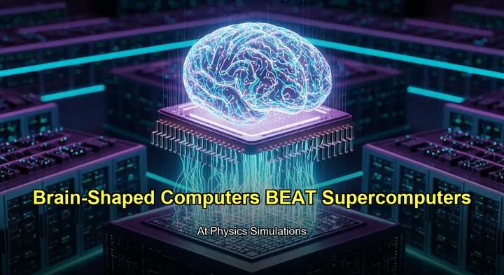 Brain-Shaped Computers Just Beat Supercomputers at Physics thumbnail