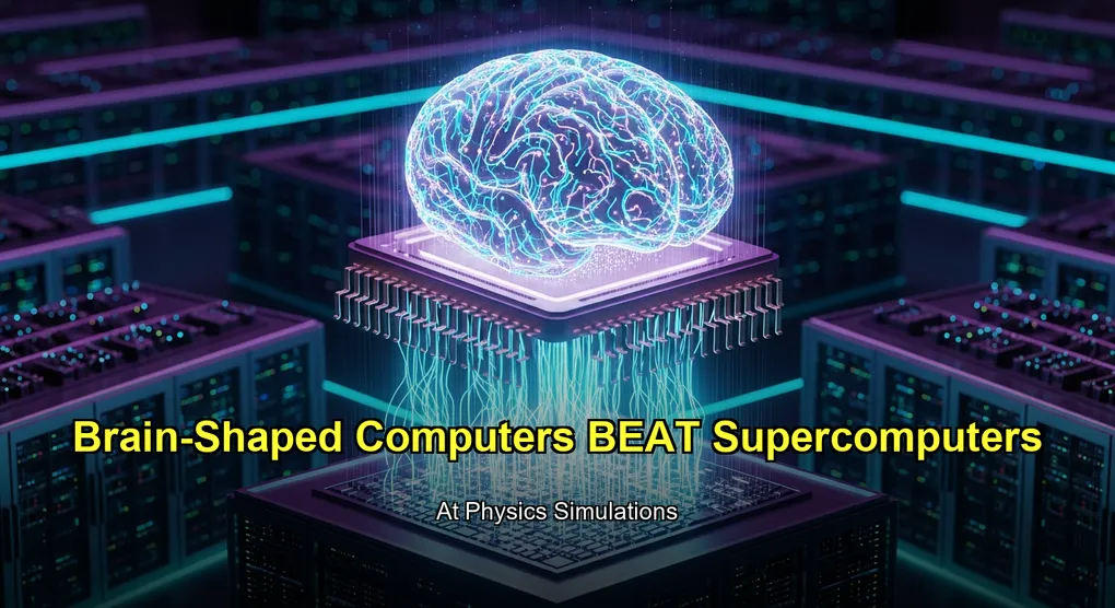 Brain-Shaped Computers Just Beat Supercomputers at Physics